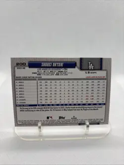 2026 Topps Series 1 - Shohei Ohtani - Silver Crackle Foil Dodgers Exclusive - Image 2