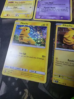 Lot Of Pokemon Cards Condition In Photos sequin holo pikachu - Image 2