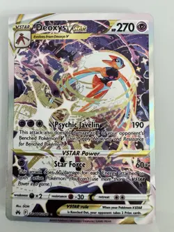 Deoxys VSTAR Crown Zenith: Galarian Gallery Ultra Rare Card GG46/GG70 NM - Image 1