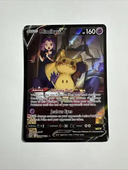 Pokemon MimikyuV TG16/TG30 Brilliant Stars Ultra Rare Holo English Card 2022 - Image 1
