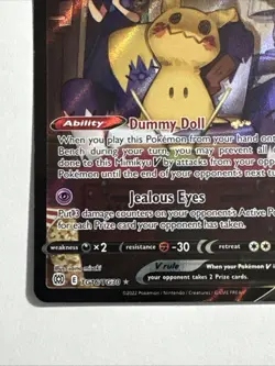 Pokemon MimikyuV TG16/TG30 Brilliant Stars Ultra Rare Holo English Card 2022 - Image 5