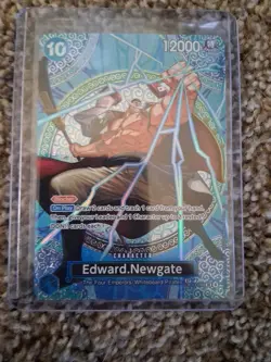 Edward Newgate SP OP-15 OP13-042 One Piece Card Ccg Fresh Pulled NM - Image 1