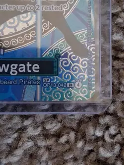 Edward Newgate SP OP-15 OP13-042 One Piece Card Ccg Fresh Pulled NM - Image 2