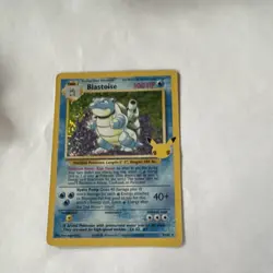 Pokemon Blastoise 2/102 Base Set Holo Rare 100 HP Card English Vintage - Image 1
