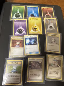 Pokemon Classic Collection Card Lot – Holos/Reverse + Trainers + Energy (NM) - Image 2