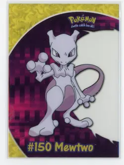 Mewtwo Topps Pokemon TV Animation Edition Clear Chase Cards #PC5 SEE PHOTOS - Image 1