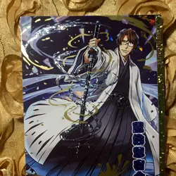 Sosuke Aizen BLEACH SSR STAR WAIFU Goddess Anime Foil Card - Image 2