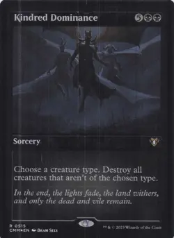 Kindred Dominance Commander Masters Foil-Etched Rare #515 NM MTG - Image 1