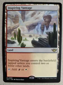 Inspiring Vantage - Outlaws Thunder Junction (OTJ) - Rare Reg -NM- Fr Ship - MTG - Image 1