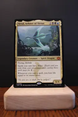 Teval, Arbiter of Virtue Mythic NM Tarkir Dragonstorm MTG Magic Cards | ManaFam - Image 1