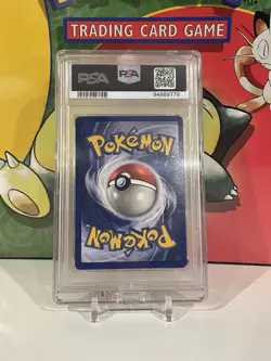 PSA 7 1999 Pokemon Game 1st Edition Hitmonchan Shadowless Base Set Holo #7 - Image 2