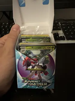 Pokemon Random Lot of 100 Reverse Holo, Holo, EX And One Sealed Promo - Image 3