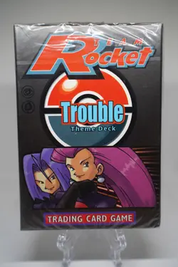Pokemon Team Rocket TROUBLE Theme Deck Factory Sealed Brand New Vintage 2000 - Image 1