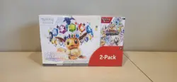 SEALED POKEMON TCG SCARLET & VIOLET PRISMATIC EVOLUTIONS SET ETB COSTCO 2 PACK - Image 1
