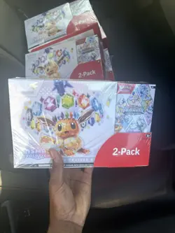 Prismatic Evolutions Bundle 2 Pack Pokemon Scarlet & Violet Sealed 6 available - Image 2