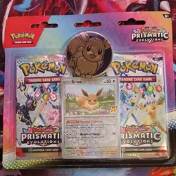 Pokemon TCG Scarlet & Violet Prismatic Evolutions 2-Pack Blister NEW & SEALED ✅ - Image 1