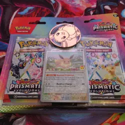 Pokemon TCG Scarlet & Violet Prismatic Evolutions 2-Pack Blister NEW & SEALED ✅ - Image 5