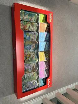 Pokemon: Scarlet & Violet Prismatic Evolutions 8 Pack Mini Tin Set (Costco) NEW - Image 1