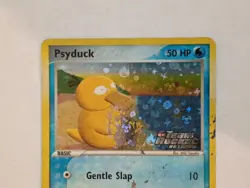 2004 Pokemon EX Team Rocket Returns Psyduck Reverse Holo #70/109 HP - Image 5