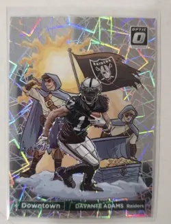2023 Panini Donruss Optic Davante Adams Downtown 🔥 SSP Case Hit💥 #D-19 - Image 1