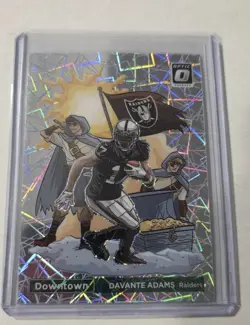 2023 Panini Donruss Optic Davante Adams Downtown 🔥 SSP Case Hit💥 #D-19 - Image 3