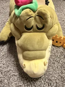 Disney Tiana's Bayou Adventure Cuddleez Louis the Alligator Plush Pillow 24in - Image 3