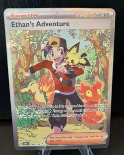 Ethan's Adventure Holo Card 236/182 Sv10: Destined Rivals NM/Mint Condition - Image 1