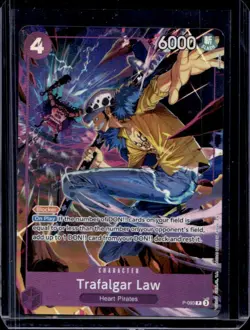 2025 One Piece Card Game Trafalgar Law Illustration Box Vol.6 #P-093 - Image 1