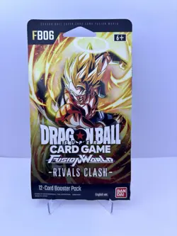 🔥 Dragon Ball Super Fusion World Rivals Clash FB06 w/12 Cards - Image 1