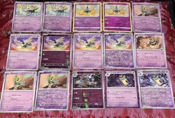 Sigilyph Cofagrigus Xerneas Psychic Attribute Pokemon TCG 15 Card Lot - Image 1