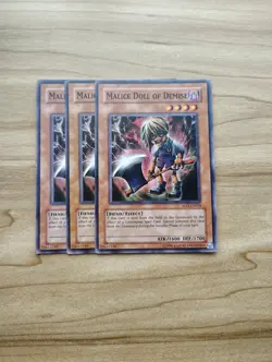 Yu-Gi-Oh! - Malice Doll Of Demise 3X - Complete Playset Of Common Cards - Image 1