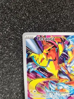 Pokemon TCG Stellar Crown Zeraora Holo Card Illustration Rare 151/142 NM - Image 2