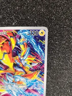 Pokemon TCG Stellar Crown Zeraora Holo Card Illustration Rare 151/142 NM - Image 3