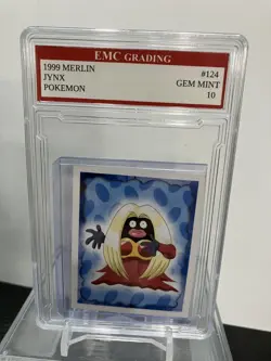 JYNX 1999 MERLIN #124 Pokemon Card GRADED 10 MINT - Image 1