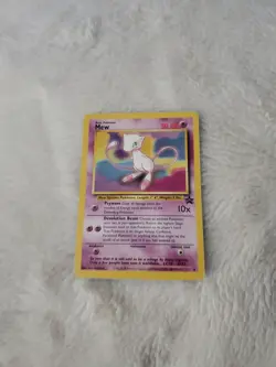 Pokemon Card Mew - Black star Promo Card #151 : Light Played Condition - Image 2