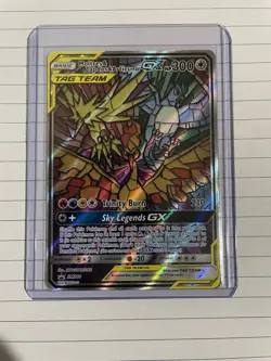 Pokemon Moltres & Zapdos & Articuno GX SM210 Promo Tag Team Holo 300 HP Card - Image 3