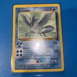 Articuno 17/62 Fossil Set Regular Rare Pokemon Card 1999 WOTC NM F/S - Image 1