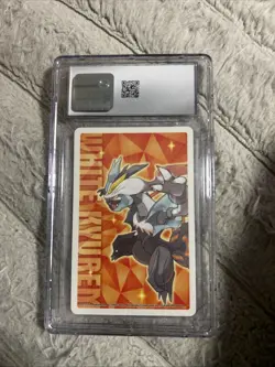 Pokemon Volcarona 2012 Japanese Playing Cards Queen of Diamonds CGC 9.5 - Image 2