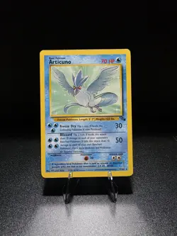 Pokemon TCG Articuno 17/62 Unlimited Non-Holo Rare Fossil Set 1999 - Image 1