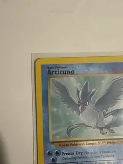 Articuno 17/62 Rare Fossil Set WOTC 1999 Pokemon Card Non Holo - Image 2