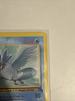 Articuno 17/62 Rare Fossil Set WOTC 1999 Pokemon Card Non Holo - Image 3