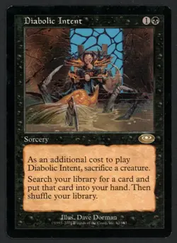 ***Diabolic Intent** MTG Planeshift Magic Kid Icarus - Image 1