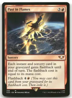 Past in Flames 206 MTG Universes Beyond: Warhammer 40,000 M NM - Image 1
