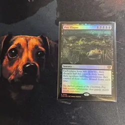 Mtg FOIL Pox Plague - Secrets Of Strixhaven + Bonus Foils - Image 1