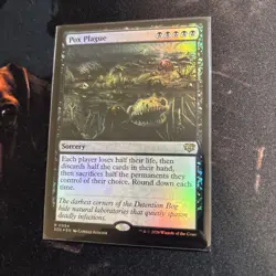 Mtg FOIL Pox Plague - Secrets Of Strixhaven + Bonus Foils - Image 4