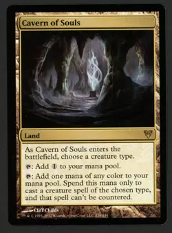 ***Cavern of Souls** MTG Avacyn Restored Magic Kid Icarus - Image 1