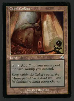 ***Cabal Coffers** MTG Torment Magic Kid Icarus - Image 1