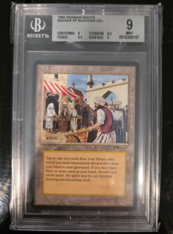 Arabian Nights Bazaar of Baghdad BGS 9.0 Graded Magic MTG - Image 3