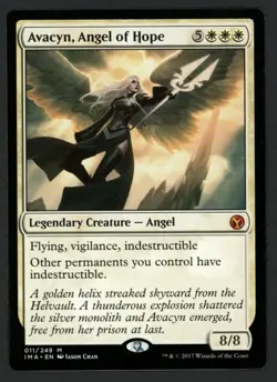 ***Avacyn, Angel of Hope** MTG Iconic Masters Magic Kid Icarus - Image 1