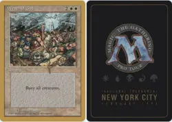 Wrath of God - Bertrand Lestree - 1996 ~ Moderately Played Pro Tour A MTG Magic - Image 1